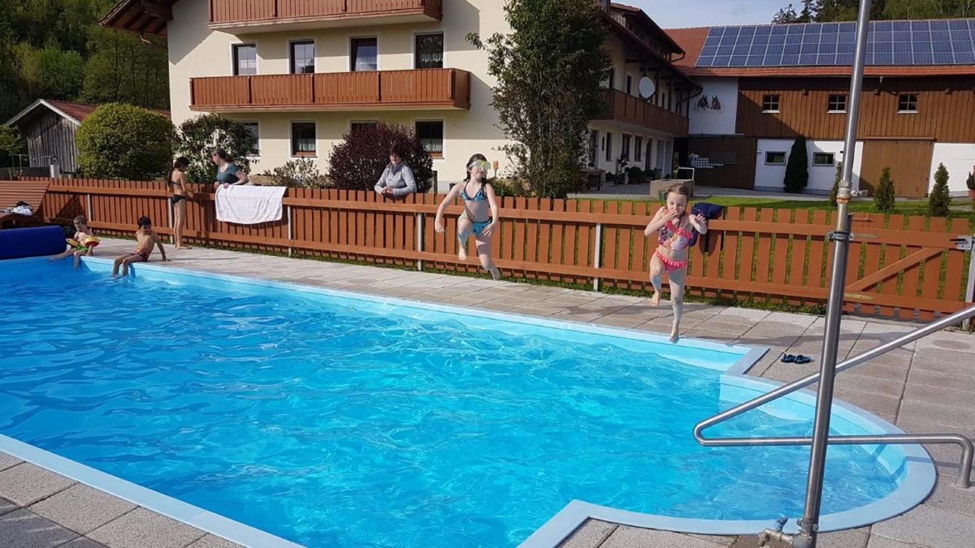 Affittacamere Ferienbauernhof Mehlbach Kollnburg Esterno foto